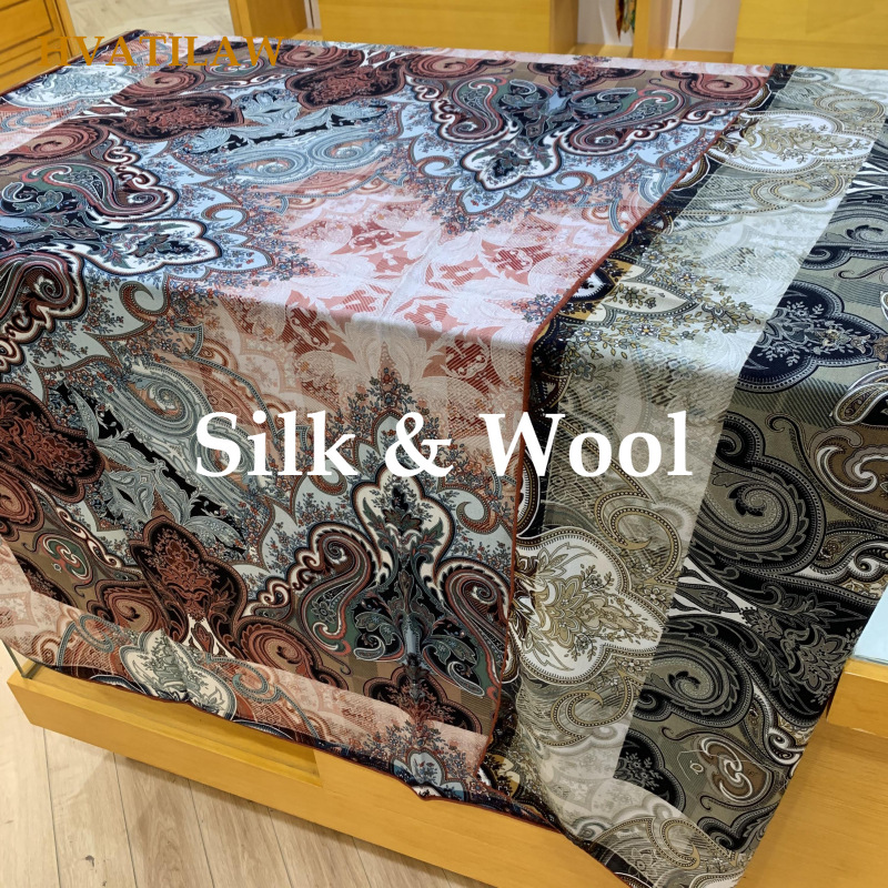 Shawl Wrap Winter - Novo Cachecol de Luxo 30% Seda