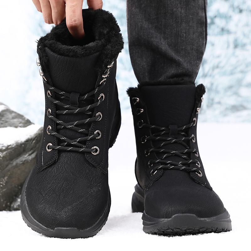 Botas de neve de inverno mascu - Waterproof Winter Boot avaliação e preço