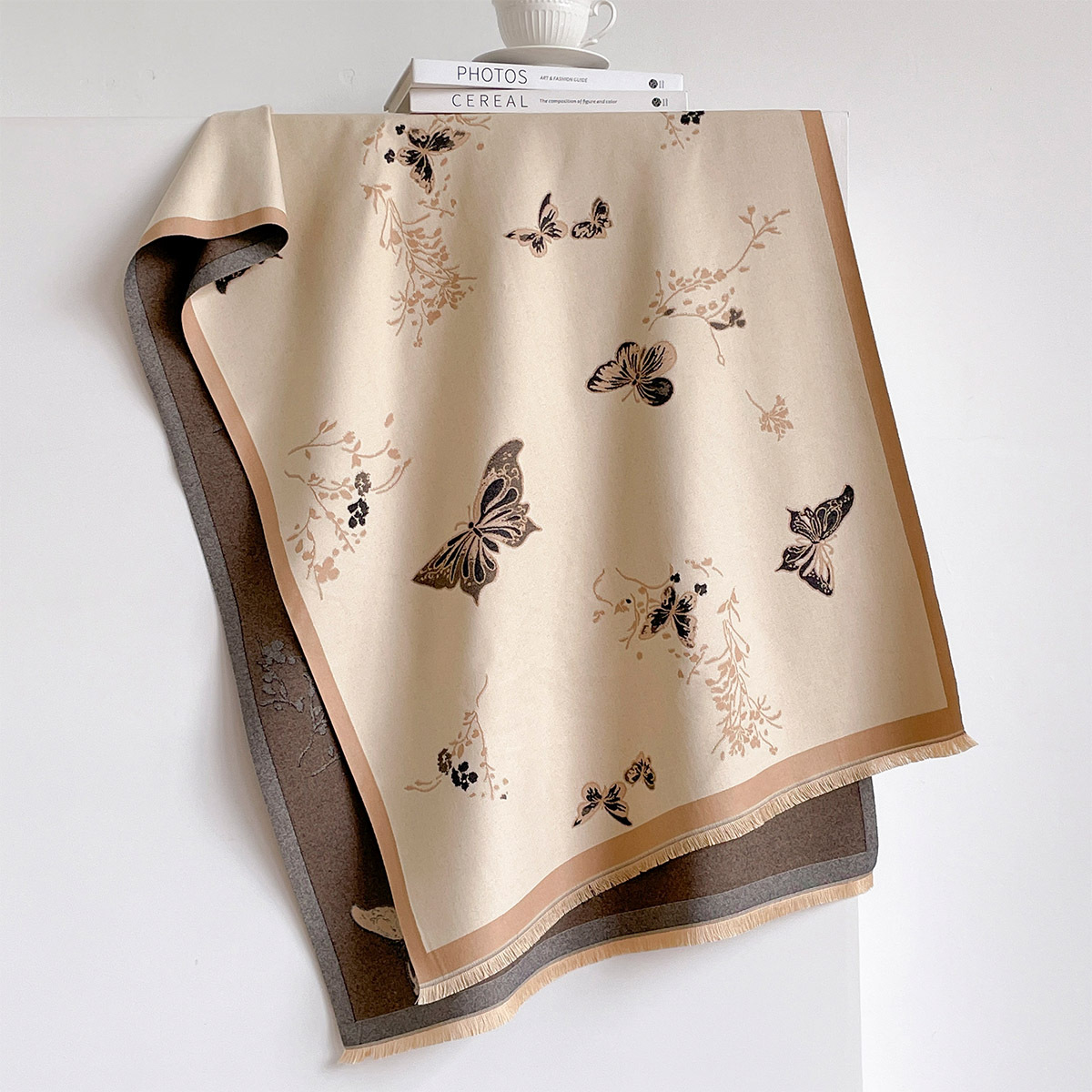 Cachecol Feminino de Imitação  - Cashmere Pashmina Wrap avaliação e preço