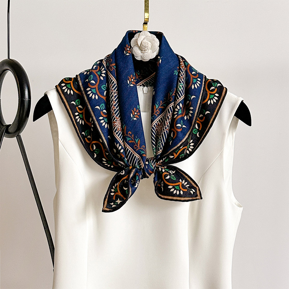 Lenço Feminino de Lã (82%) e S - Shawl Wrap Winter avaliação e preço
