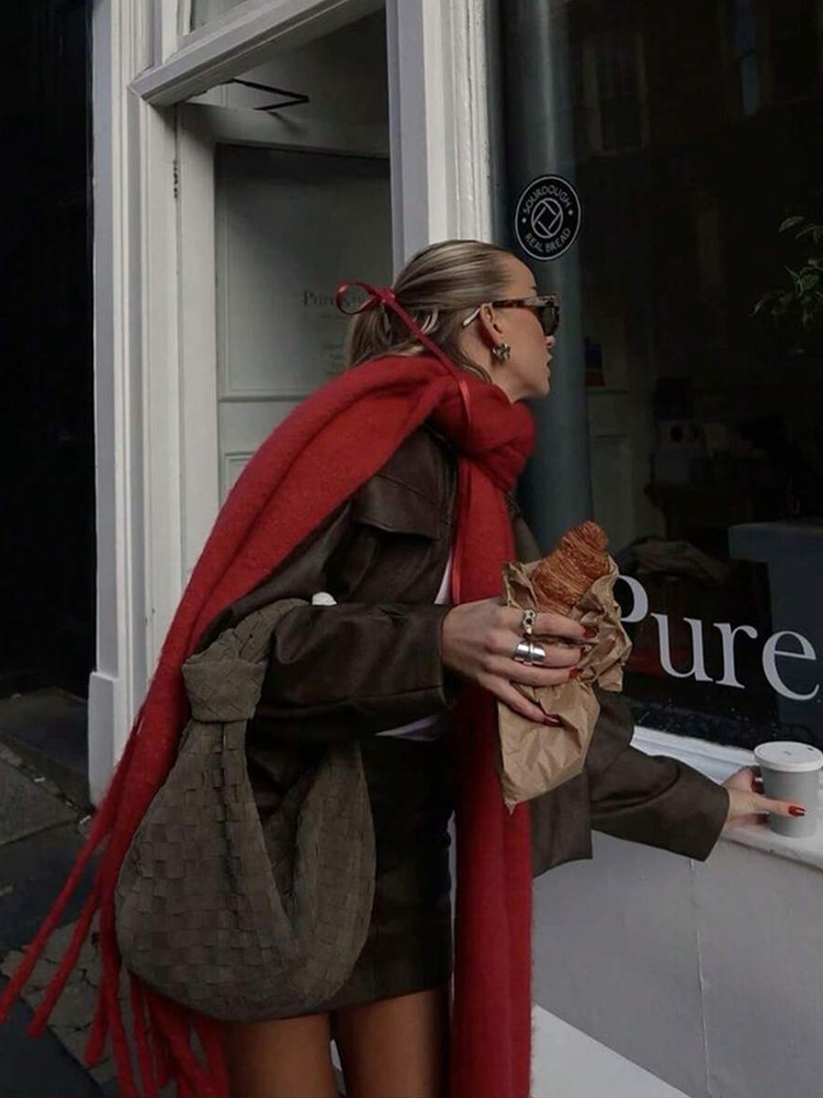 Lenço de inverno de luxo para  - Cashmere Pashmina Wrap avaliação e preço