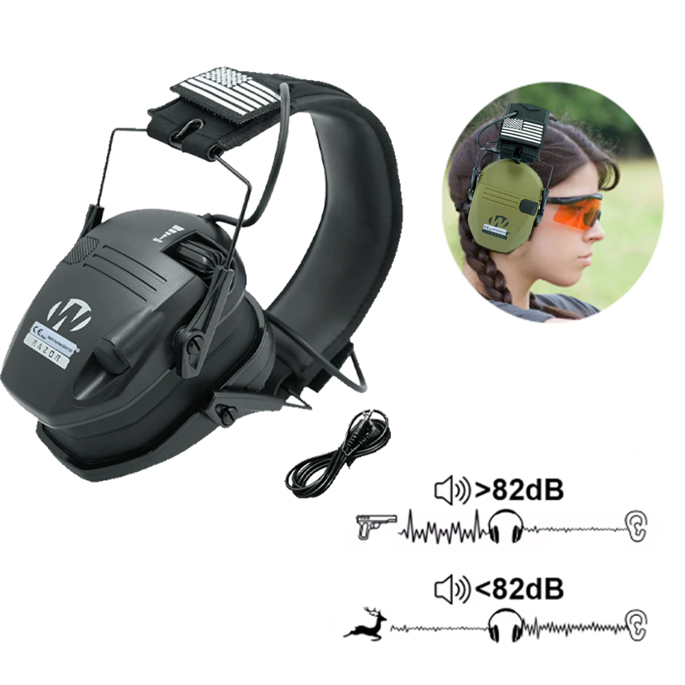 Protetor auricular, protetor a - Earmuffs Foldable avaliação e preço